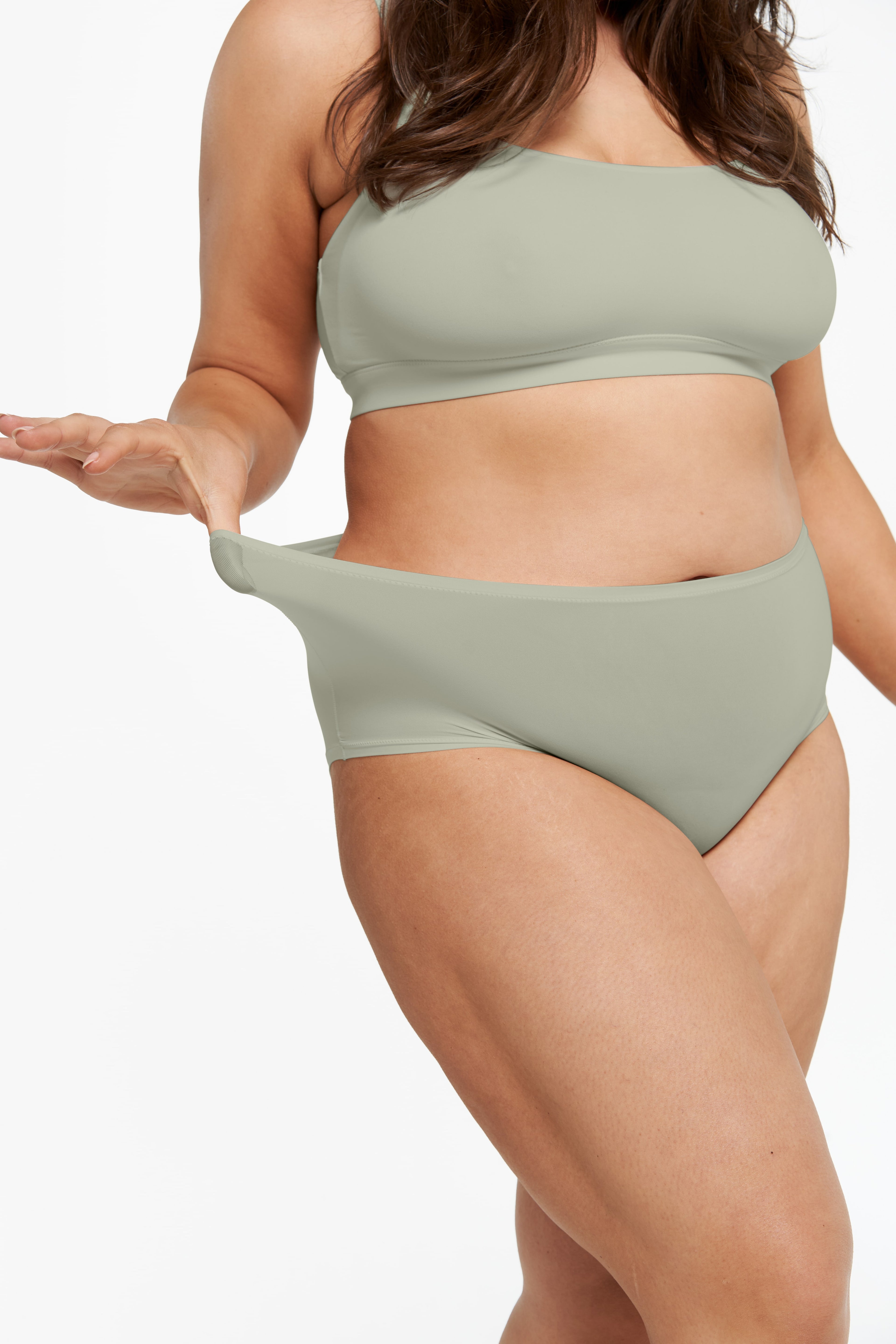 High-Rise Bikini - Super Stretch 2.0 - Moss