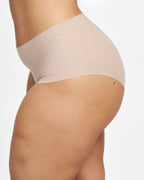 High-Rise Bikini - Seamless Cotton - Latte