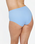 High-Rise Bikini - Seamless Cotton - Sky