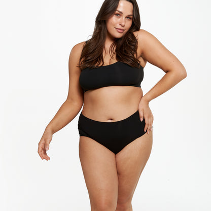 High-Rise Bikini - Seamless Eco - Black