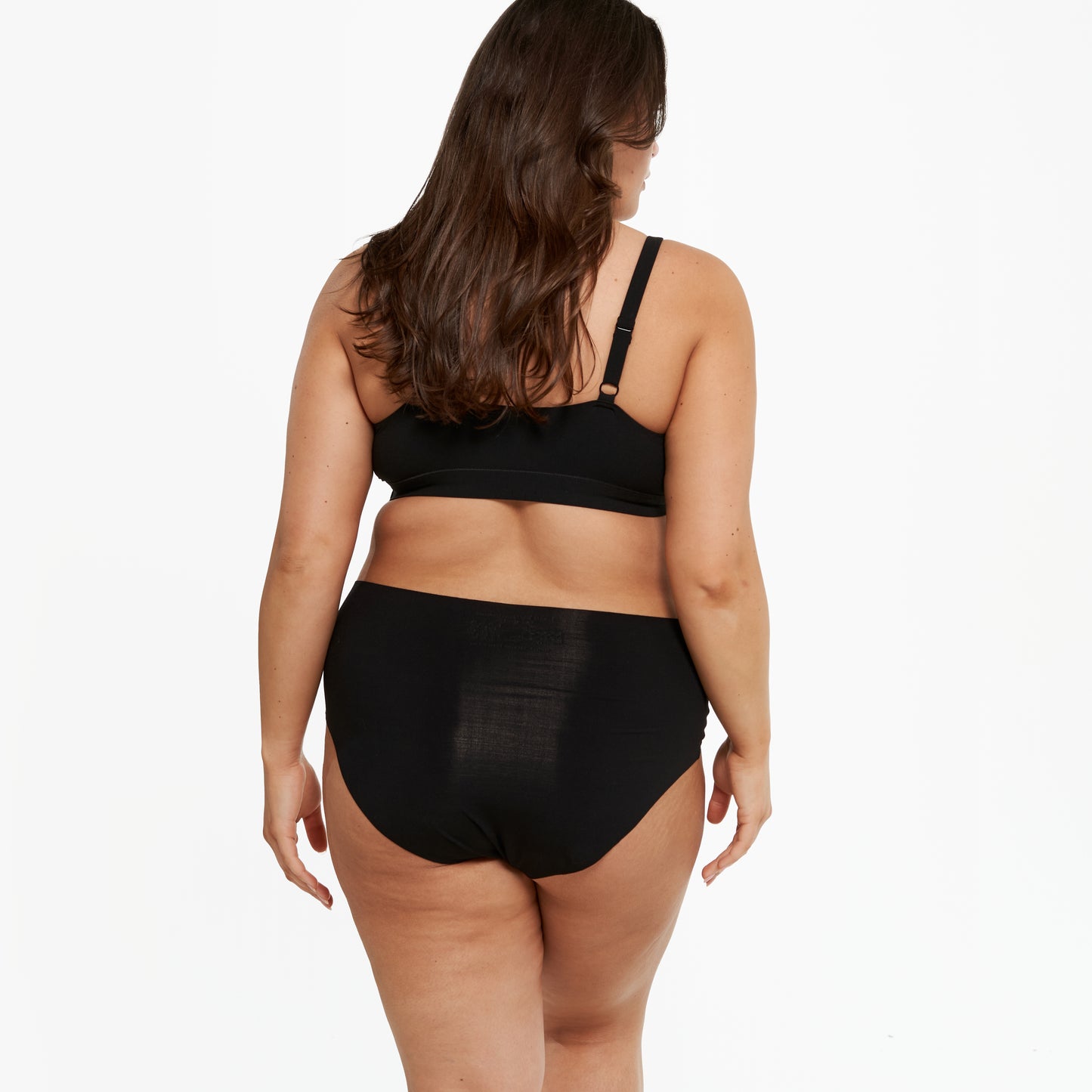 High-Rise Bikini - Seamless Eco - Black