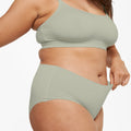 High-Rise Bikini Brief - Seamless Ultrasmooth 2.0 - Moss