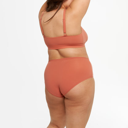 High-Rise Bikini - Super Stretch - Spice