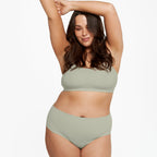 High-Rise Thong - Seamless Ultrasmooth 2.0 - Moss
