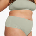 High-Rise Thong - Seamless Ultrasmooth 2.0 - Moss