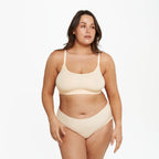 High-Rise Bikini Brief - Seamless Ultrasmooth 2.0 - Vanilla