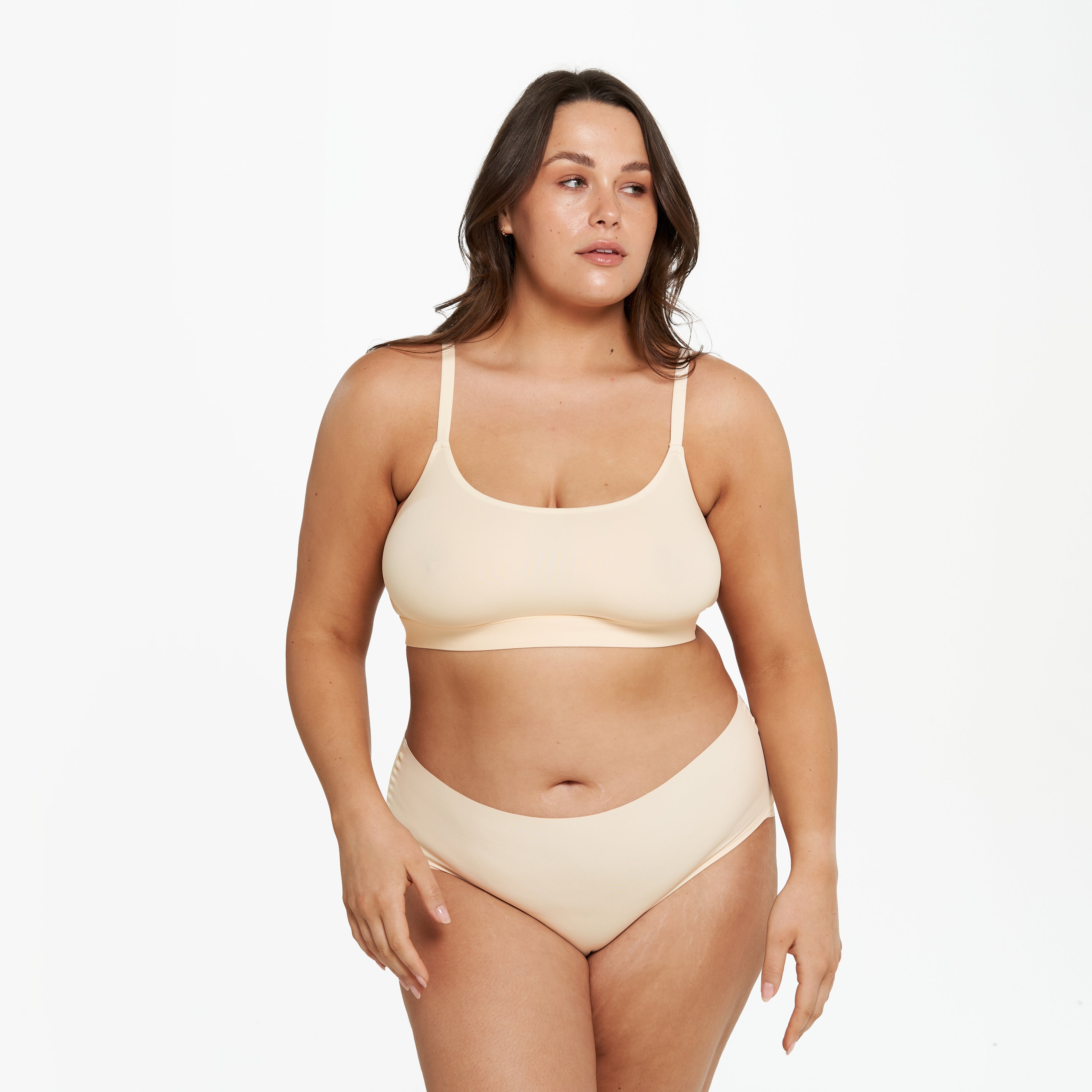 High-Rise Bikini Brief - Seamless Ultrasmooth 2.0 - Vanilla