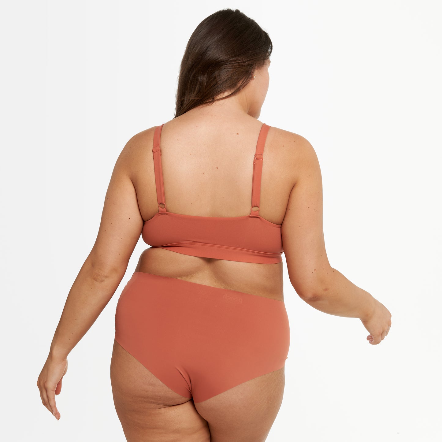 High-Rise Cheeky - Seamless Ultrasmooth - Spice