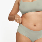 Mid-Rise Cheeky - Seamless Ultrasmooth 2.0 - Moss