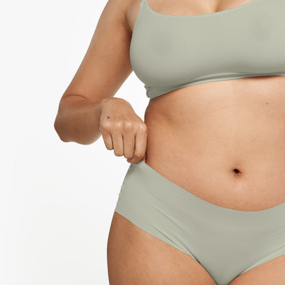 Mid-Rise Cheeky - Seamless Ultrasmooth 2.0 - Moss