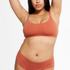 Mid-Rise Bikini Brief - Seamless Ultrasmooth 2.0 - Spice