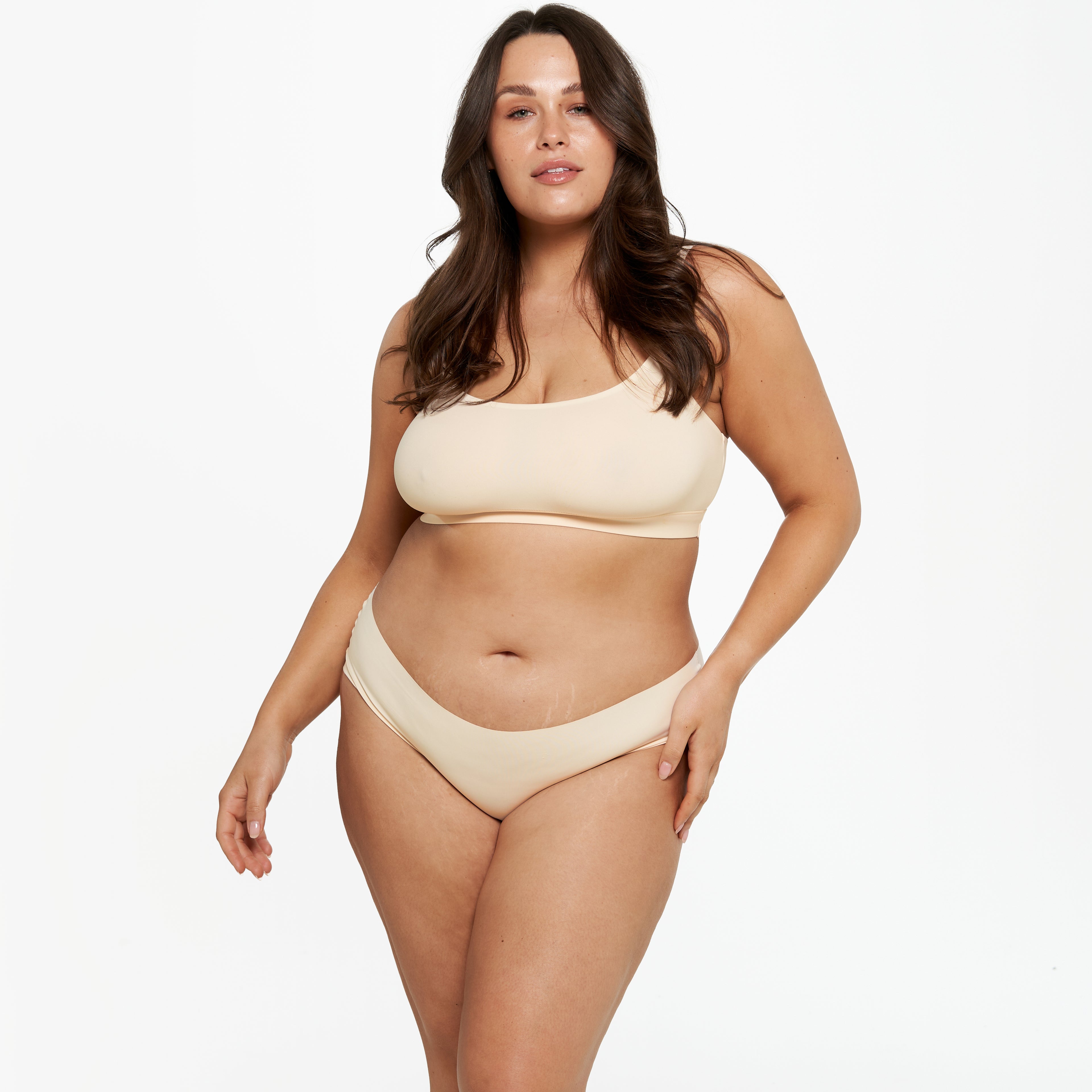 Mid-Rise Bikini Brief - Seamless Ultrasmooth 2.0 - Vanilla