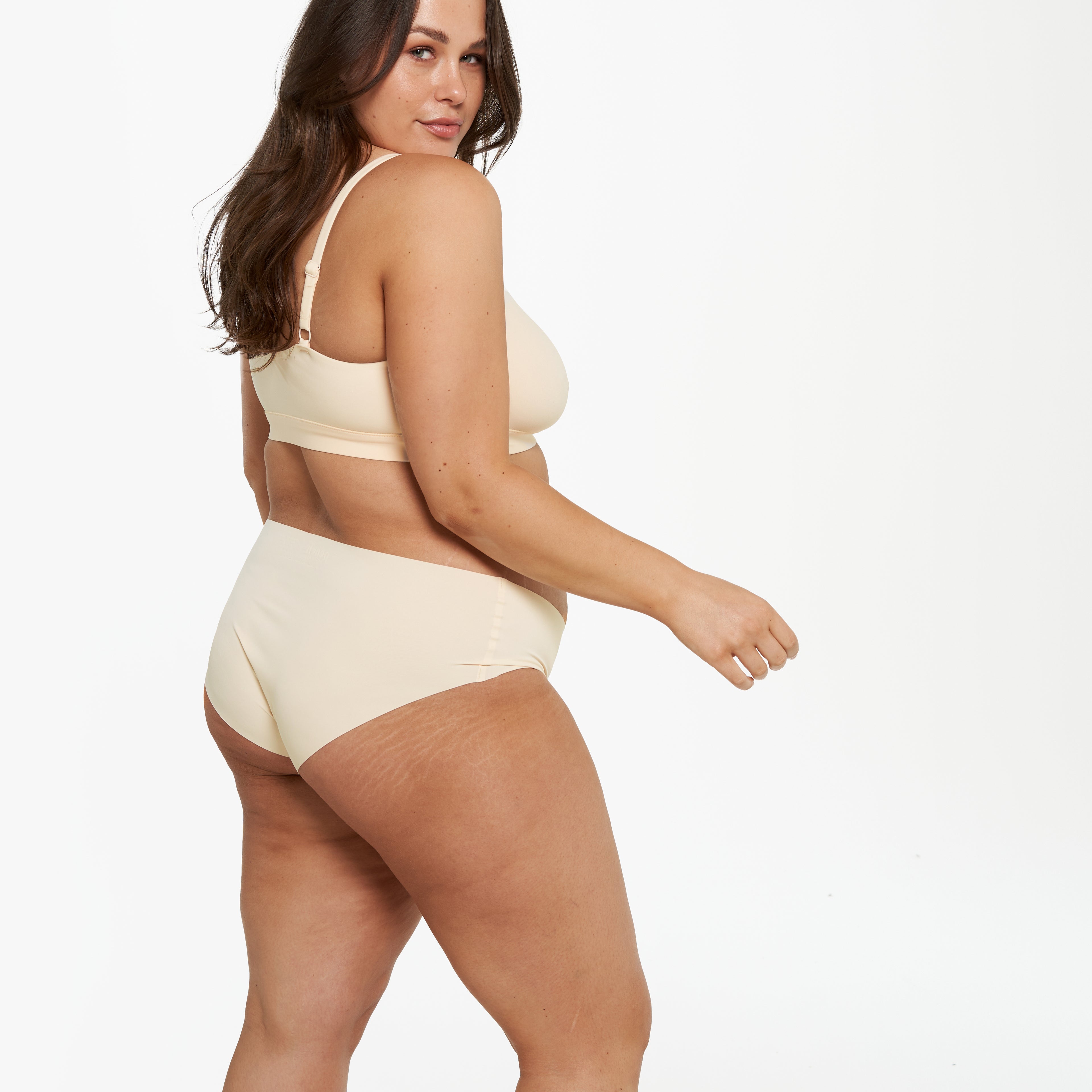 Mid-Rise Bikini Brief - Seamless Ultrasmooth 2.0 - Vanilla