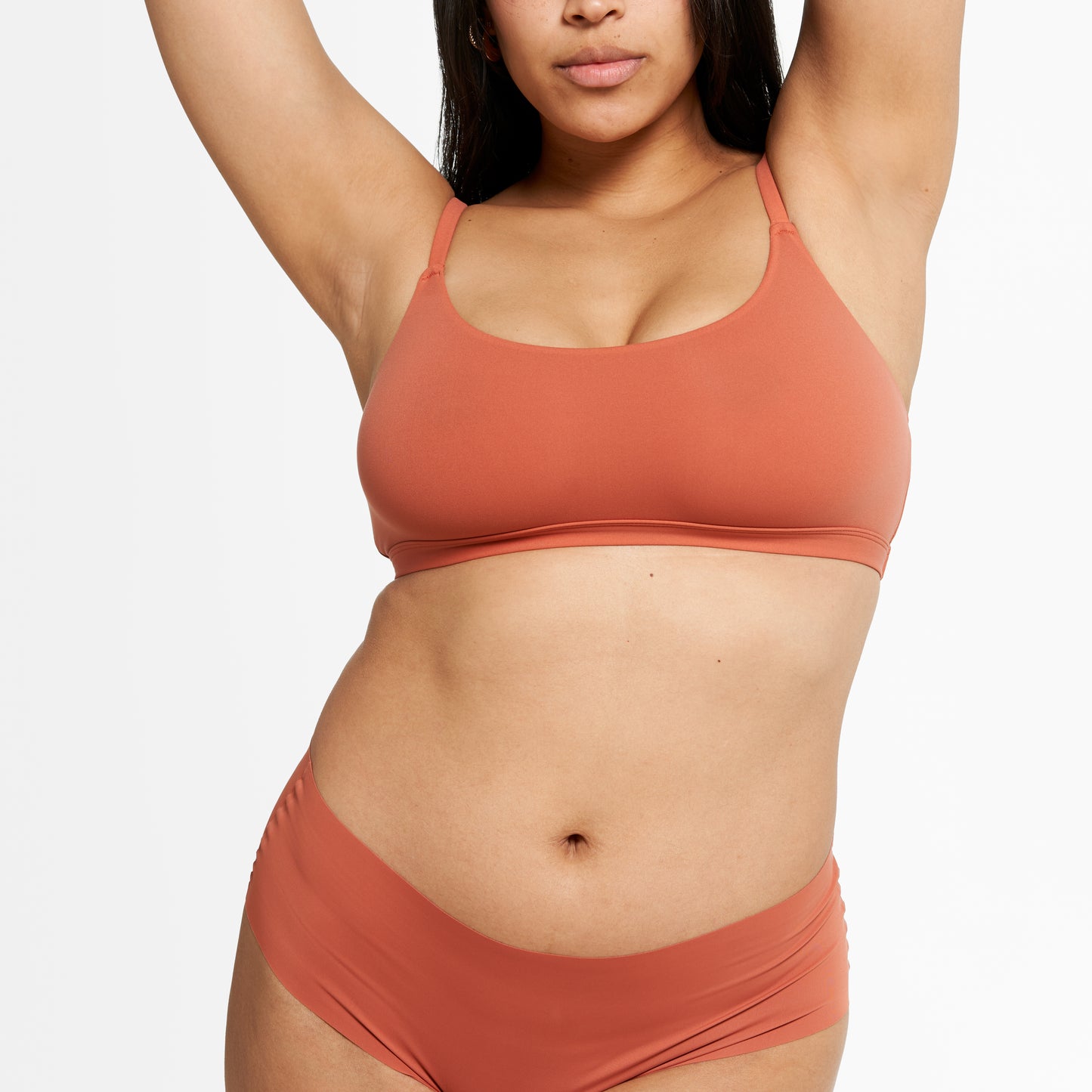 Mid-Rise Cheeky - Seamless Ultrasmooth - Spice