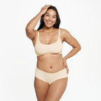 Mid-Rise Cheeky - Seamless Ultrasmooth 2.0 - Vanilla