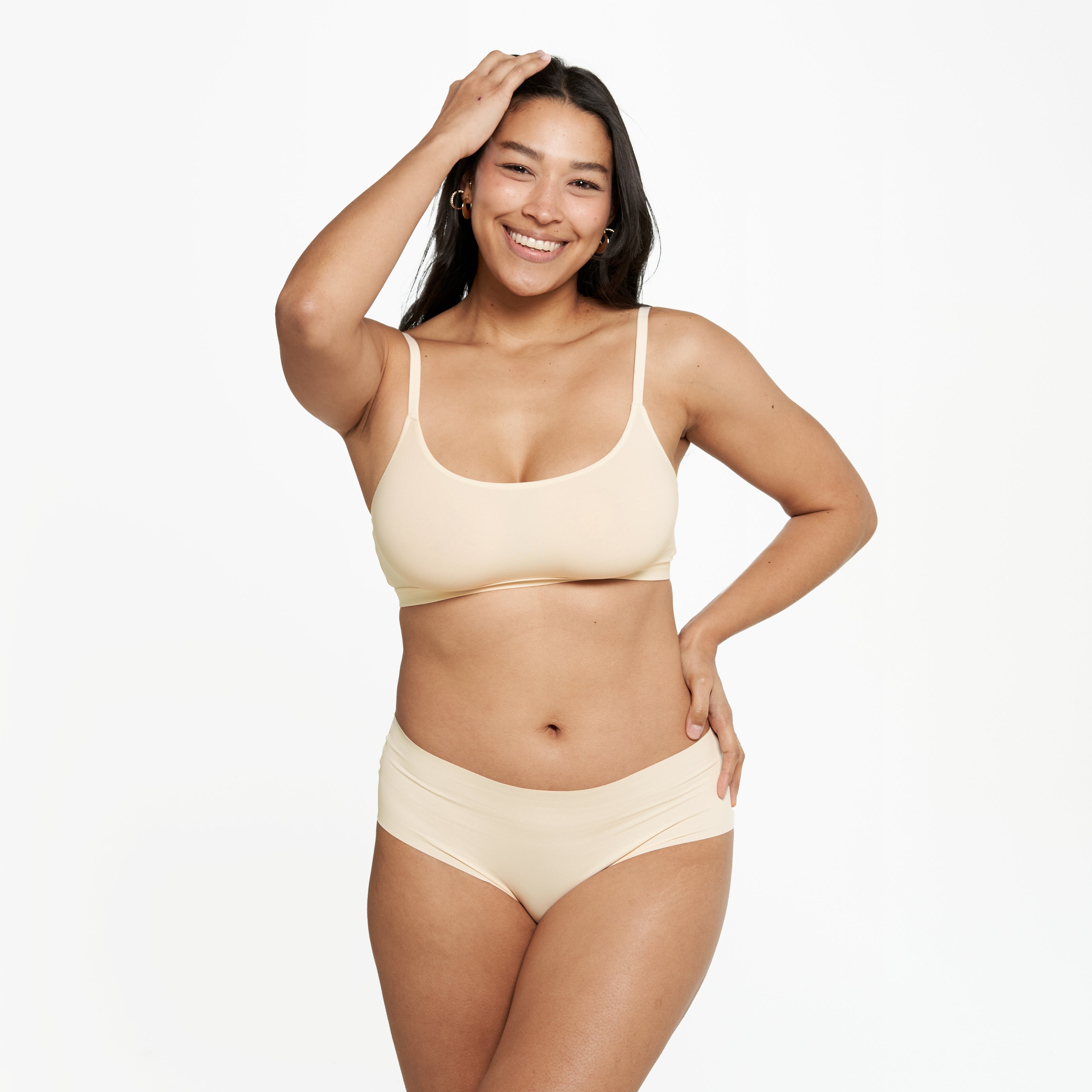Mid-Rise Cheeky - Seamless Ultrasmooth 2.0 - Vanilla