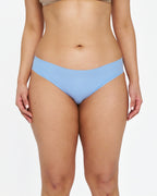 Original-Rise Bikini Brief - Seamless Cotton - Sky