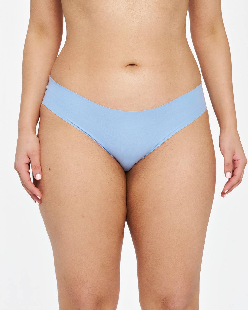 Original-RiseCheeky-SeamlessCotton--Sky-1 Front-View