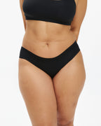 Original-Rise Cheeky - Seamless Cotton - Black