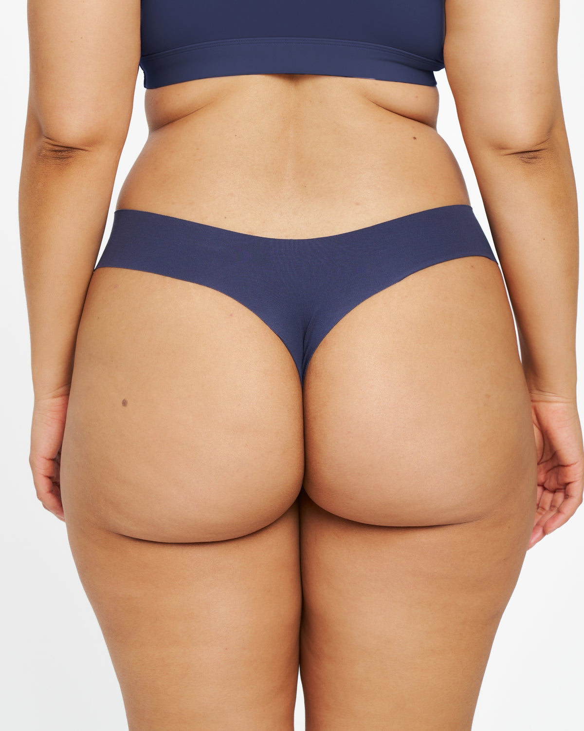 Original-Rise Thong - Seamless Cotton - Ink