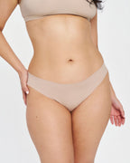 Original-Rise Thong - Seamless Cotton - Latte