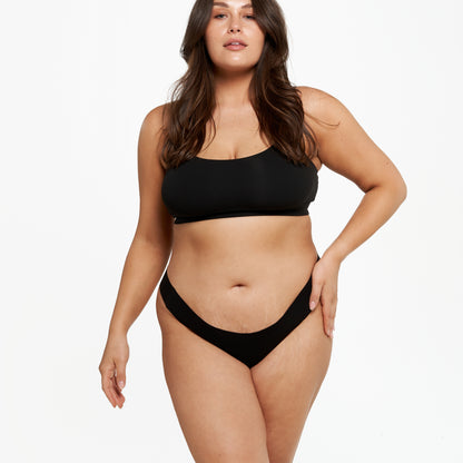 Original-Rise Thong - Seamless Eco - Black