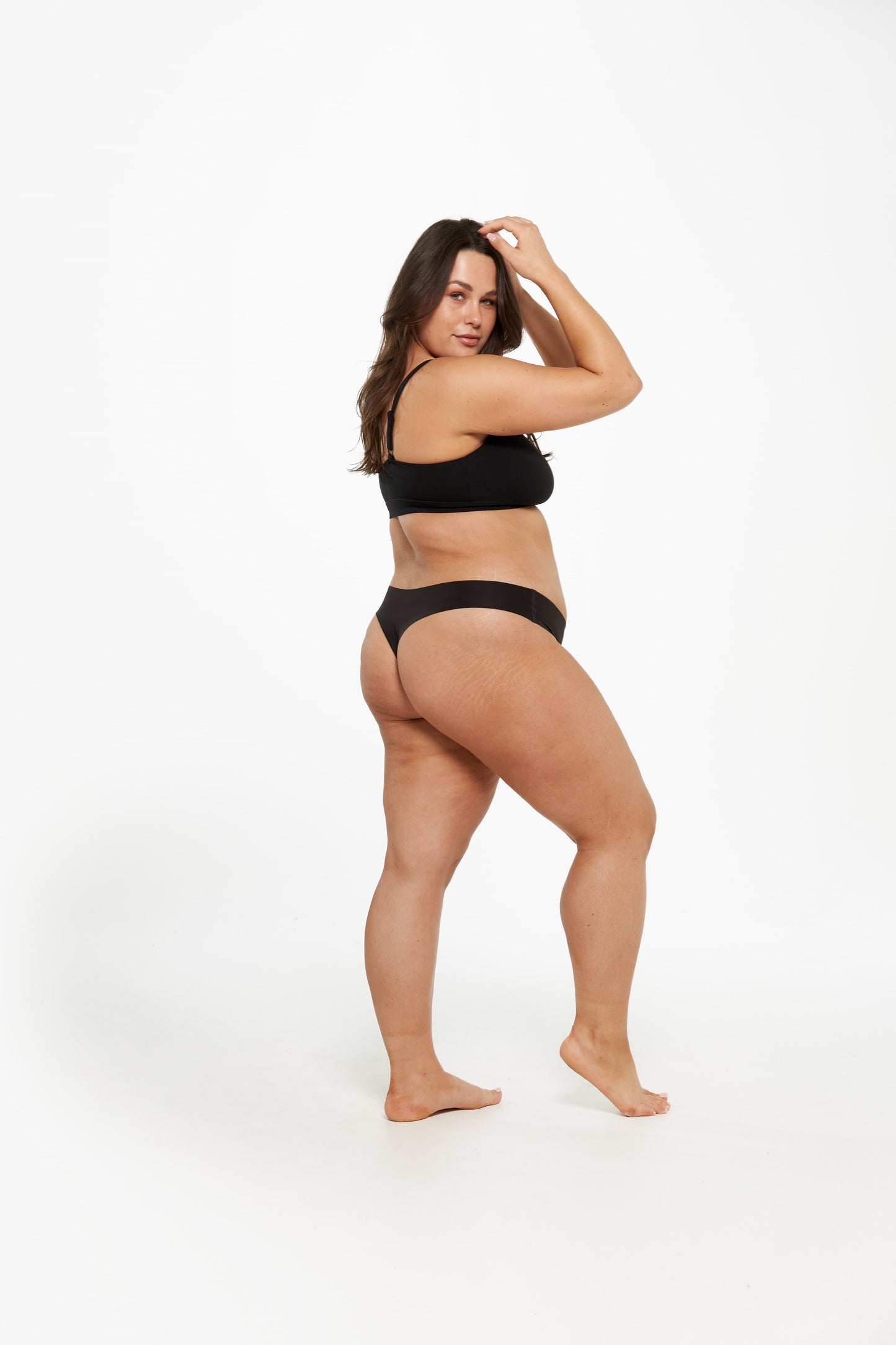 Original-Rise Thong - Seamless Ultrasmooth - Black