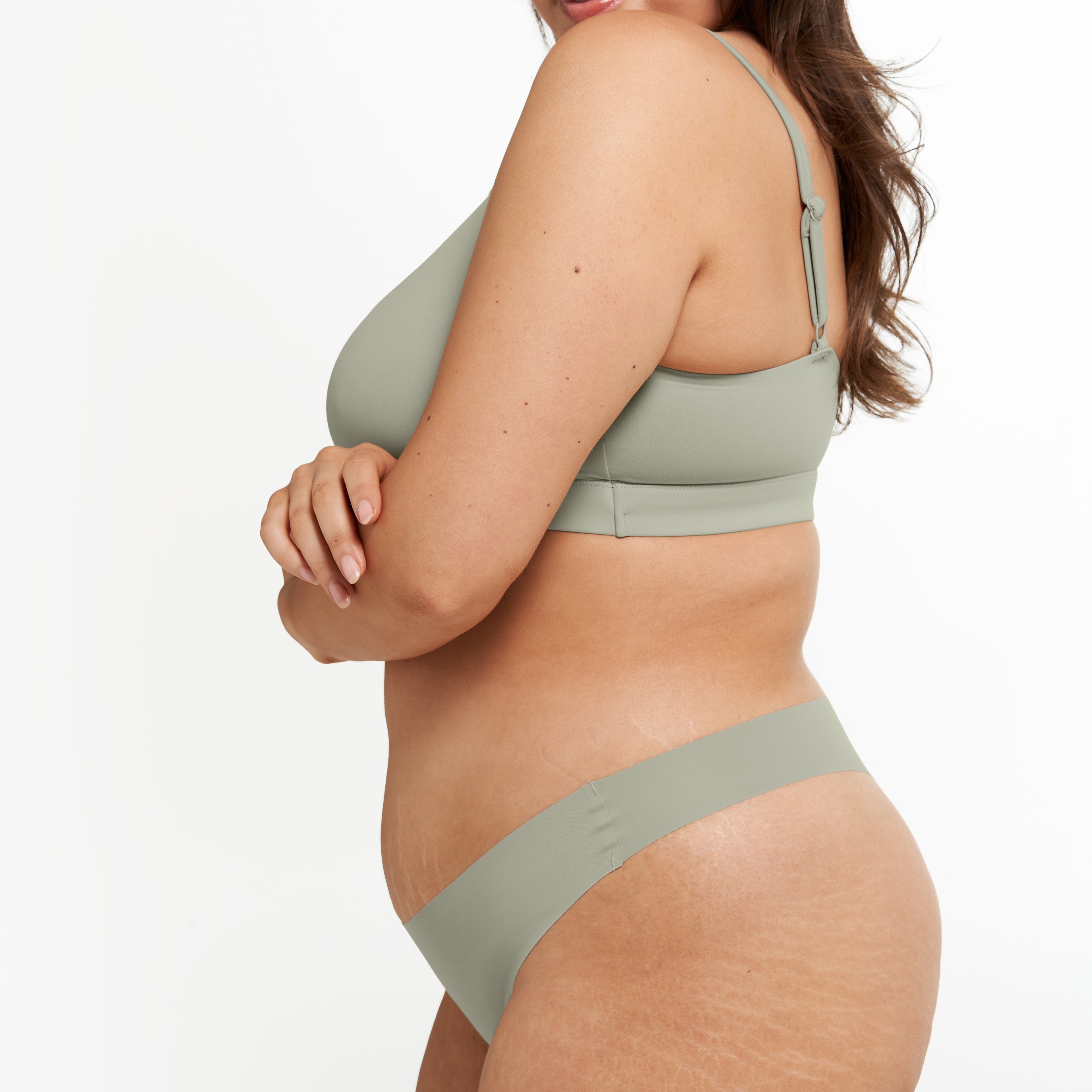 Original-Rise Thong - Seamless Ultrasmooth 2.0 - Moss