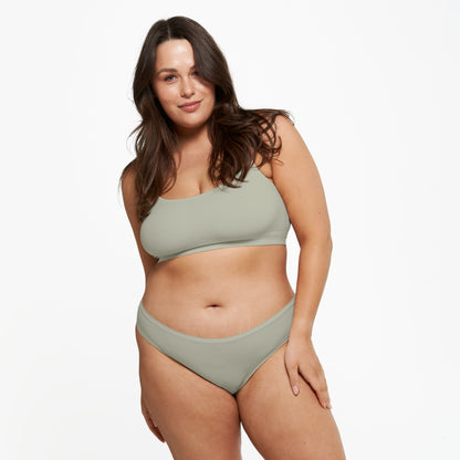Original-Rise Thong - Super Stretch 2.0 - Moss