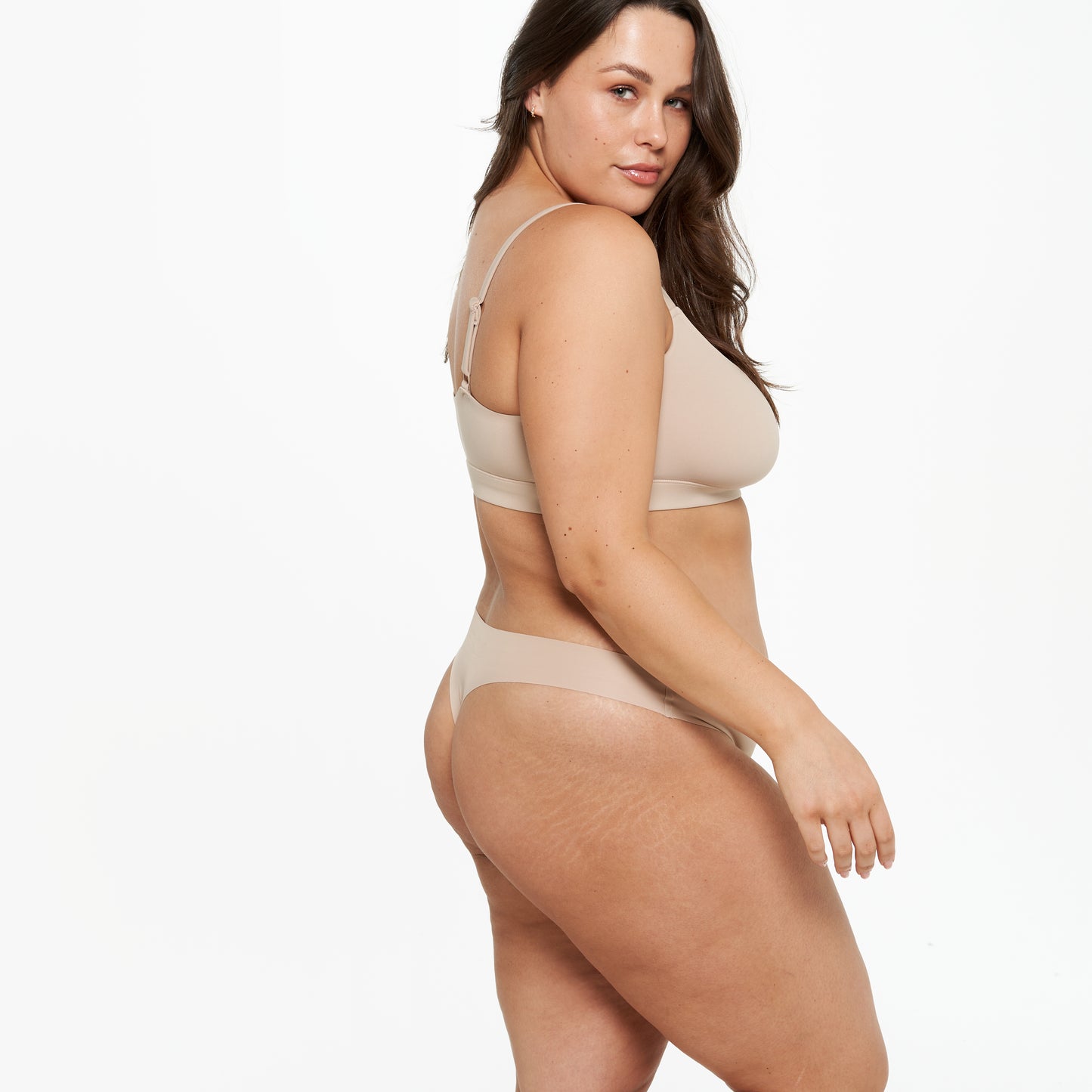 Original-Rise Thong - Seamless Ultrasmooth - Latte