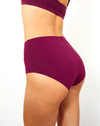 High-Rise Bikini - Seamless Cotton -Shiraz