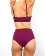 High-Rise Cheeky - Seamless Cotton - Shiraz