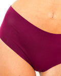 Mid-Rise Cheeky - Seamless Cotton - Shiraz