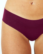 Original-Rise Cheeky - Seamless Cotton - Shiraz