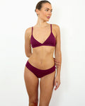 Original-Rise Cheeky - Seamless Cotton - Shiraz