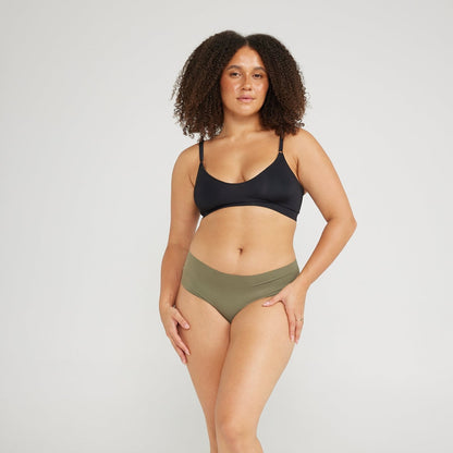 V-Scoop Bralette - Seamless Ultrasmooth - Black