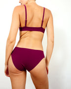 Original-Rise Bikini Brief - Seamless Cotton - Shiraz