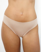 Original-Rise Bikini Brief - Seamless Cotton - Latte