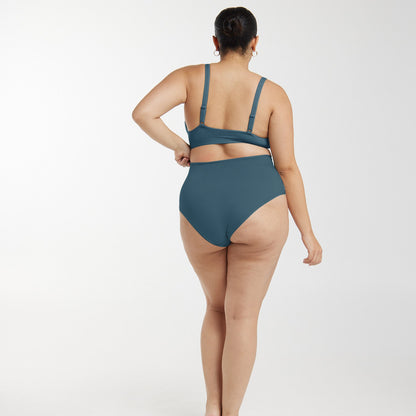 High-Rise Bikini - Super Stretch - Neptune