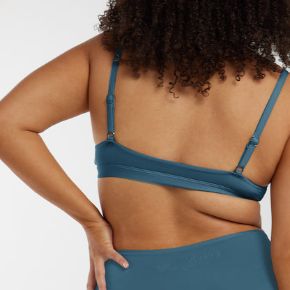 Triangle Bralette - Super Stretch - Neptune