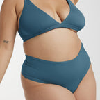 High-Rise Thong - Super Stretch - Neptune