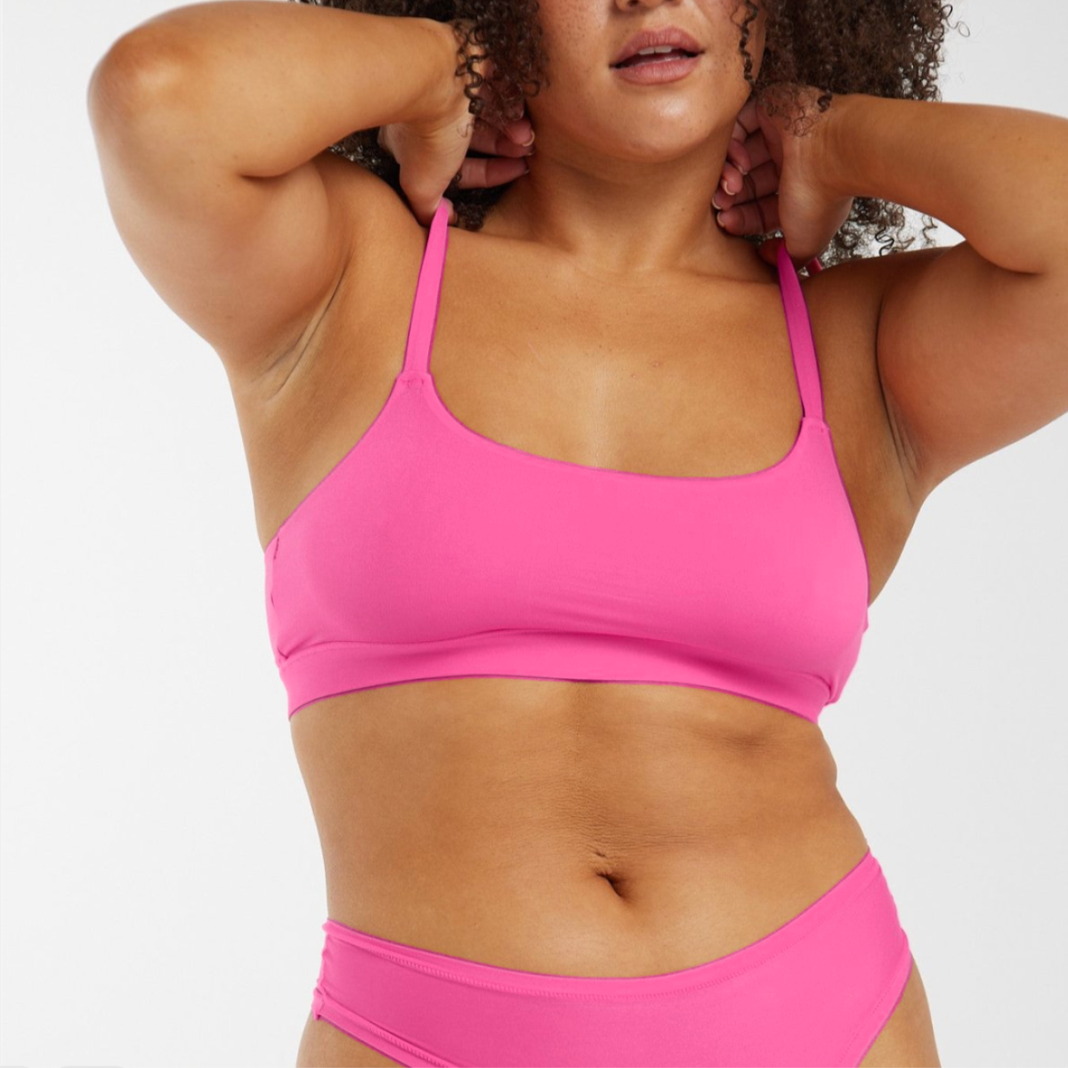 Scoop Bralette - Super Stretch - Confetti - Peach Underwear