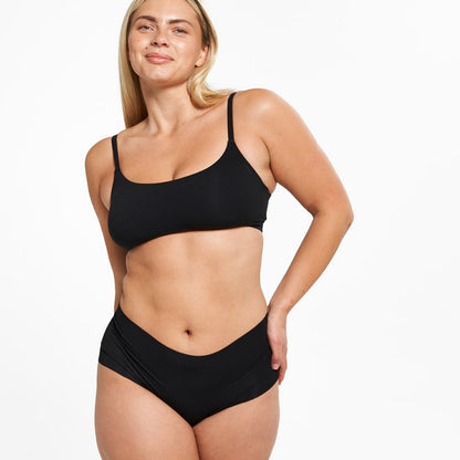 High-Rise Bikini - Seamless Eco 2.0 - Black