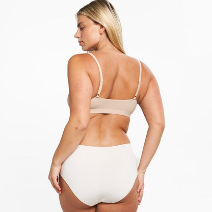 High-Rise Bikini - Seamless Eco 2.0 - Vanilla (PREORDER)