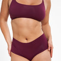 High-Rise Cheeky - Seamless Eco 2.0 - Shiraz