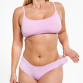Mid-Rise Bikini - Seamless Eco 2.0 - Candy