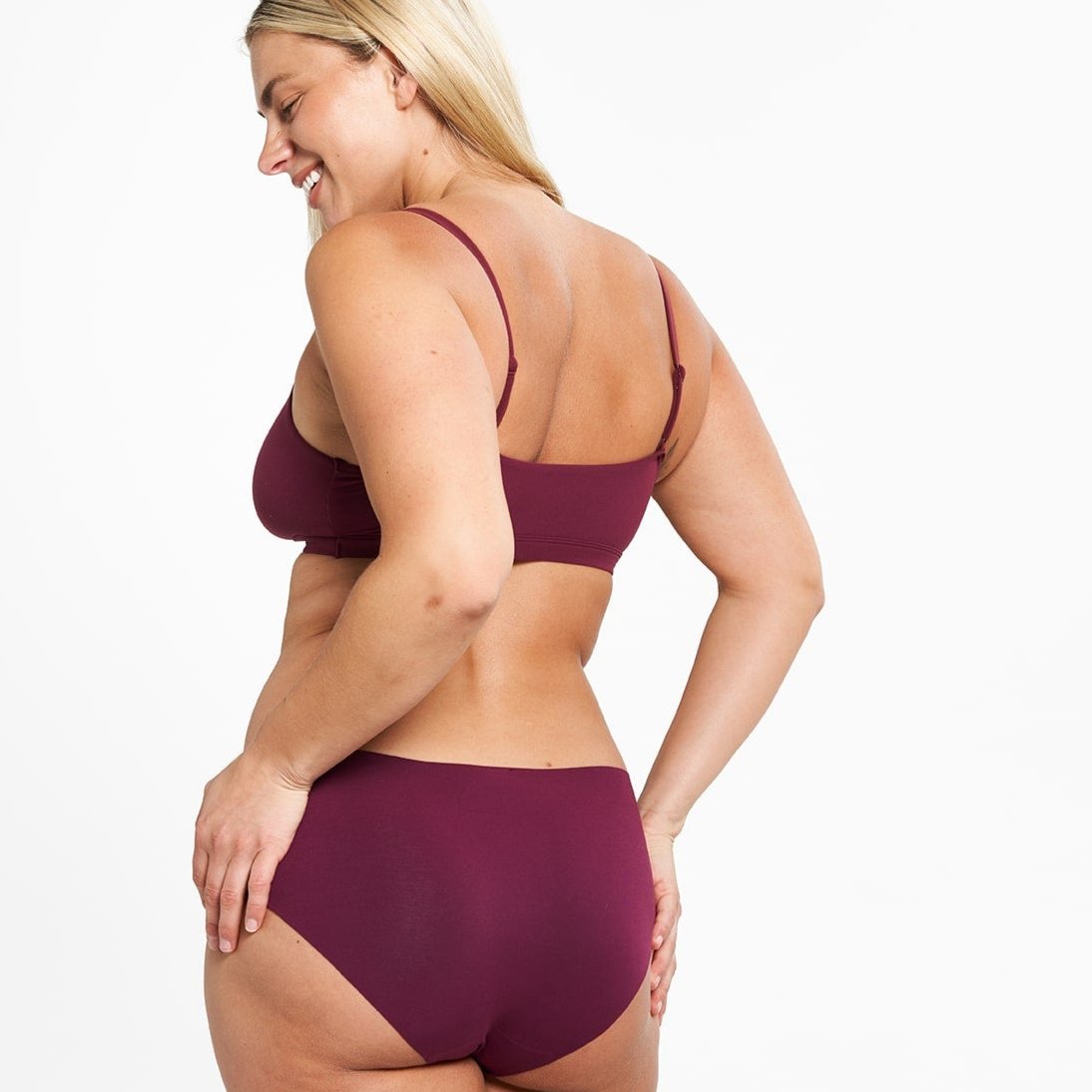 Mid-Rise Bikini - Seamless Eco 2.0 - Shiraz