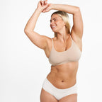 Mid-Rise Bikini - Seamless Eco 2.0 - Vanilla