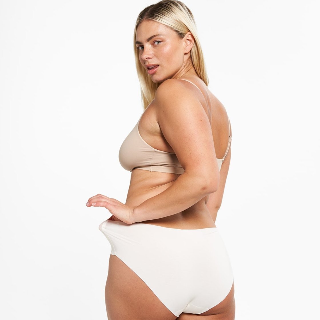 Mid-Rise Bikini - Seamless Eco 2.0 - Vanilla (PREORDER)