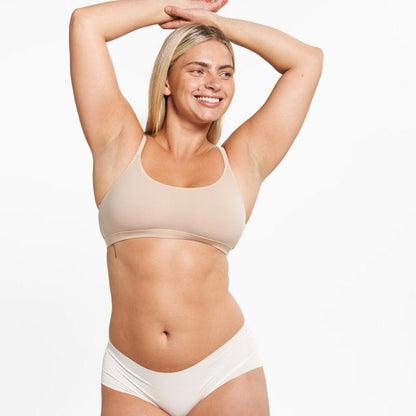 Mid-Rise Bikini - Seamless Eco 2.0 - Vanilla